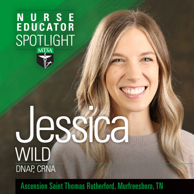 Nurse Educator Student Spotlight cover photo for Jessica Wild