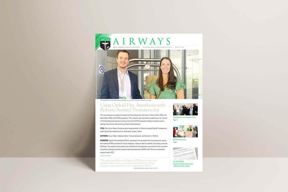 cover of the first 2023 Airways Newsletter
