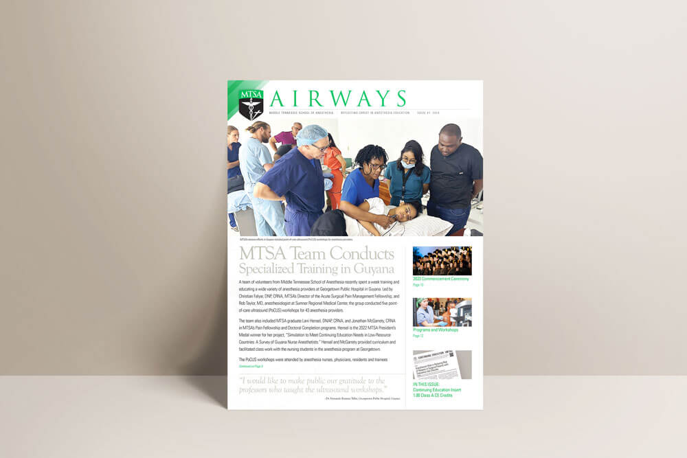 cover of the first 2024 Airways Newsletter