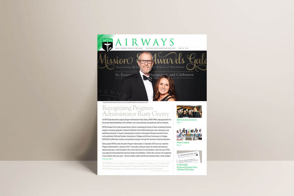 cover of the second 2023 Airways Newsletter